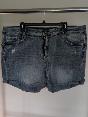 Casual Women's Blue Denim Jean Shorts